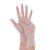 申旭 一次性PVC手套 12寸 无粉 加长型 100只/袋 真空装 透明 L码 