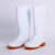 耀王防水防油防耐酸碱雨靴清洁卫生靴实验室雨鞋 白色EVA棉 44 