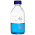 蜀牛棕色蓝盖丝口瓶高硼硅蓝盖瓶100/250/500/1000ml 透明100ml