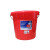 珠塑（ZHUSH）加厚塑料 耐用提水桶 清洁洗衣桶 大容量 珠江桶带盖 15L