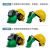 安全帽电焊面罩防护罩脸部头戴式全自动变光焊帽烧焊氩弧焊工 小视野黄色安全帽送10保护片