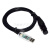 RS485 USB转DMX512 XLR 5P 5芯  舞台灯光控制线 纯黑USB+卡农公头 1.8m