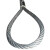 京繁 钢丝绳吊索具 起重工具钢缆钢索吊具 单位：条 15mm2T2M