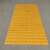 德岐 PVC橡塑盲道板 道路盲人行道专用 防滑导向地贴 橡塑指路砖 灰色条纹30*30cm