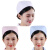安巧象  护士帽涤棉护士护士长医师无檐高顶白粉蓝工作帽 【护士帽】厚款白色 