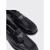 普拉达（PRADA）男士乐福鞋皮鞋三角形徽标饰带亮面皮革商务休闲平底鞋黑色 9