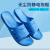 SPU防静电拖鞋 蓝色方形ESD蓝标款 夏季电子厂无尘车间防臭防滑工作鞋 蓝色 42码 AMS702