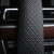 OGE汽车方向盘套通用 透气方向盘把套保护套防滑皮套四季通用 黑红色 适用38cm常规款 圆底O型