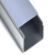 DS 铝合金方线槽 60*60mm 壁厚0.8mm 1米/根 外盖明装方形自粘地面