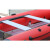京度冲锋舟快艇橡皮艇救生艇防汛抢险充气救援船铝合金耐磨底单舟3.3*1.5米5-6人