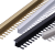 MTYG铝合金T型条木地板收边条压条门槛条瓷砖压边条收口条窄面过门石 哑光银CZ023 适配68毫米厚/2.7米