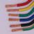 国标电线BVR10 16 25 35 50 平方单芯多股铜芯阻燃工程电柜软电线 BVR25平方 1米(黄绿色地线)