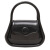 AODAISI新款PVC软欧包2024jelly bag包包女时尚手提包硅胶果冻包 黑色