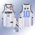 准者（RIGORER）美式篮球服定制男女学生训练营比赛队服透气吸汗背心个性订制 黑蓝色 XS