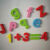 拼音字母彩色130粒大号EVA磁性大小写贴学习玩具英文数字英语磁性冰箱贴 2袋大写字母+袋