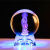 子木雅居本命佛水晶球内雕发光如来观音菩萨西方三圣居家佛堂供奉佛像摆件 千手观音 球直径7厘米总高10厘米 水晶充电