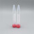 CNW ABEQ-33R0006-50 聚丙烯离心管(本色、尖底、带底座、红盖) 15mL 50个/架