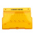 双岸 工业安全黄色带盖挂锁板 便携式通用透明防护工作站锁具管理箱 LS03 一个价