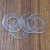 qdM2M3M4-M12 耐高温PVC透明螺丝垫片绝缘塑胶垫圈塑料圆形平垫 2*4*0.3(500个)硬