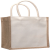 安赛瑞 手提袋 购物袋diy手绘棉麻便当包 宽32高21侧13cm单白 2A01074