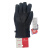 和益臻防寒手套0055-11 M-XL(聚酯纤维超纤皮) 黑色 M