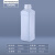 加厚级方形酒精消毒液分装空瓶密封塑料瓶带盖500/1000ml毫升 方瓶1000ml半透明-带内盖 默认