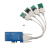 DIEWU PCI-E转4口RS485/422扩展卡工业级带电压抑制保护器串口卡 [16口]TXB18016口422/485串口
