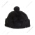 北面（The North Face）男士帽子保暖毛绒帽毛球冬季防寒帽潮休闲9741424 TNF Black SMMD