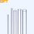 贝傅特 空心玻璃管 实验室高硼硅透明玻璃倒管引流管耐高温耐热管子 4*0.9*200mm(10支) 