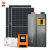 晶标分布式太阳能板+蓄电池+控制器光伏板离网储能发电供电系统220v家用全套备用UPS电源一体发电机15000W