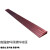 定制实心橡胶斜坡垫塑料台阶门槛垫123456厘米高 红棕色环保塑料斜坡垫 100*8*2cm