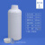 鹿色 氟化瓶有机溶剂化工瓶废液桶 溶剂桶塑料（50个价） 1000ML氟化瓶-白色（带内盖） 
