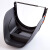 锐明凯 黑色高空面罩高空作业焊接面罩配安全帽式插槽式电焊面罩 黑色 高空焊帽(卡子)
