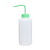 垒固 广口塑料洗瓶 大口塑料清洗瓶 吹气瓶 冲洗瓶 500ml(绿色）