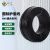 竹江 国标铜芯软护套线 2芯多股电源线软电线 RVV 2*0.75平方 100米 黑色
