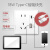 德力西墙壁开关86型五孔插座二三插空调16A电源usb快充口Type-c口 一开单控