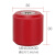 一南mns绝缘子低压支柱式零排海坦m8环氧树脂支撑固定桩高压红色 MNS 30*30 M8
