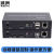 凯贺千兆KVM光纤SC延长器20KM单模单纤SC光端机HDMI+USBfiberextender带音 HDMI环出USBIR 光纤20KM传输 20000m