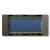 飞雕（FEIDIAO）插座面板 118型暗装 格调系列（荧光灰） 三位面板带架 