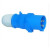工业防水公母插头插座3P16A插头TYP21001 2126 2126(3P16A插头)