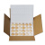 珍珠棉土鸡蛋托防震防摔泡沫寄快递咸鸭蛋包装盒子箱专用打包礼盒 60枚盖板中蛋托+纸箱(4套)