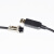 USB转4孔航空头适用PC-6气象监测仪RS485串口通讯线 3m