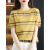 皮尔卡丹（pierre cardin）夏季短袖t恤女装2023新款宽松显瘦时尚 黄色