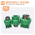 金佩奇 绿色PPR外丝直接 ppr水管配件阀门开关管件 (6分)DN25*1/2F(外径) 一个价 冷热水管管件