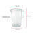 boliyiqi 带刻度塑料量杯 实验室大容量商用调漆杯 烘焙奶茶店量筒 计量杯 5000ml[一个] 