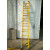 玻璃钢新型铝合金绝缘梯单梯升降梯关节梯电工登高平台人字梯定制 常规国标绝缘升降梯8米