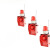  TOPSCOMM  TOPS-06BY 声光报警器无线语音报警器 红色 可一拖3个 220v /110v/ 380v 单位：台