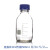 悦成 蓝盖试剂瓶GL45  GL80口 透明 棕色试剂瓶  方瓶试剂瓶 耐高温 蓝盖试剂瓶 500ml 现货 