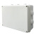 弱电工程接线盒多孔出线预埋墙体配电箱防护等级IP65塑料盒100A款 布线盒100A