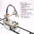 LISM上海华威CG1-30/100半自动火焰切割机小乌龟改进型割圆跑车等离子 CG1-30裸机+电线(A2)